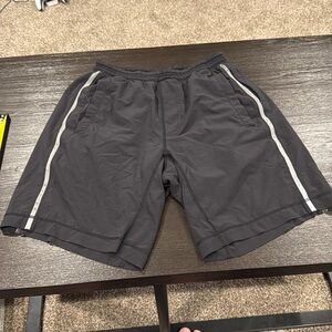 Lululemon Men’s Medium Pace Breaker Lined Black Reflective